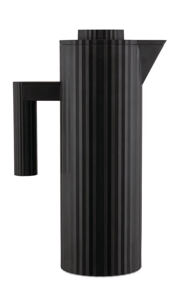 Alessi Plissé Thermosfles 1 Liter Kunststof Zwart 3 Alessi Plissé Thermosfles 1 Liter Kunststof Zwart