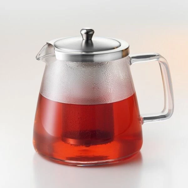 Oldenhof Charme Theepot Met Zeef 1,1 Liter Glas Rvs 4 Oldenhof Charme Theepot Met Zeef 1,1 Liter Glas Rvs - Afbeelding 2