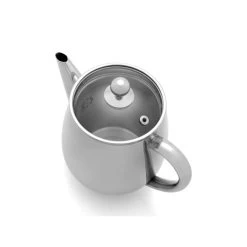 Bredemeijer Duet Eva Theepot 1,1 Liter Rvs Glans -Thee En Koffie 111015 2