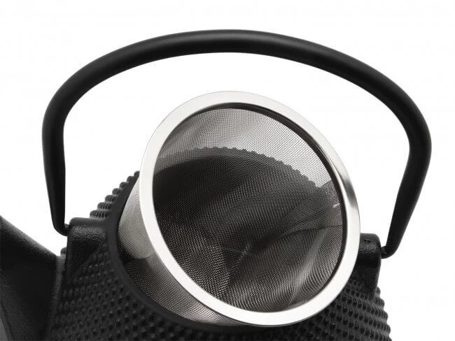 Bredemeijer Asia Wuhan Theepot 1 Liter Gietijzer Zwart 6 Bredemeijer Asia Wuhan Theepot 1 Liter Gietijzer Zwart - Afbeelding 4