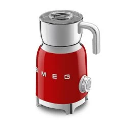 Smeg 50's Style Elektrische Melkopschuimer 600 Ml Rood -Thee En Koffie 18501.970