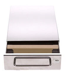 Isomac Uitkloplade 33 X 20,5 Cm Glanzend Rvs