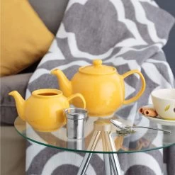 Price & Kensington Theepot 2 Kops 450 Ml Mosterdgeel -Thee En Koffie 4cac50d86a43b2f158c85b98cdf5b02fb6166cf7