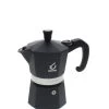 Forever Prestige Noblesse Mokapot 3-kops Aluminium Zwart -Thee En Koffie 7266 1793468 1