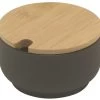 Stelton Theo Suikerpot ø 9,5 Cm Hoogte Aardewerk Bamboe Zwart