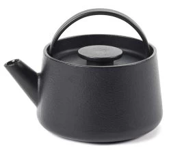 Serax INKU By Sergio Herman Theepot 800 Ml Gietijzer Zwart