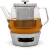 Bredemeijer Solo Bari Theeset Met RVS Warmer En Filter 1,5 L Glas -Thee En Koffie bredemeijer bredemeijer solo bari theepot 15 liter