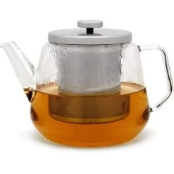 Bredemeijer Solo Bari Theeset Met RVS Warmer En Filter 1,5 L Glas -Thee En Koffie bredemeijer bredemeijer solo bari theepot 15 liter 2