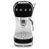 Smeg 50's Style Handmatige Espressomachine Zwart -Thee En Koffie ecf02bleu