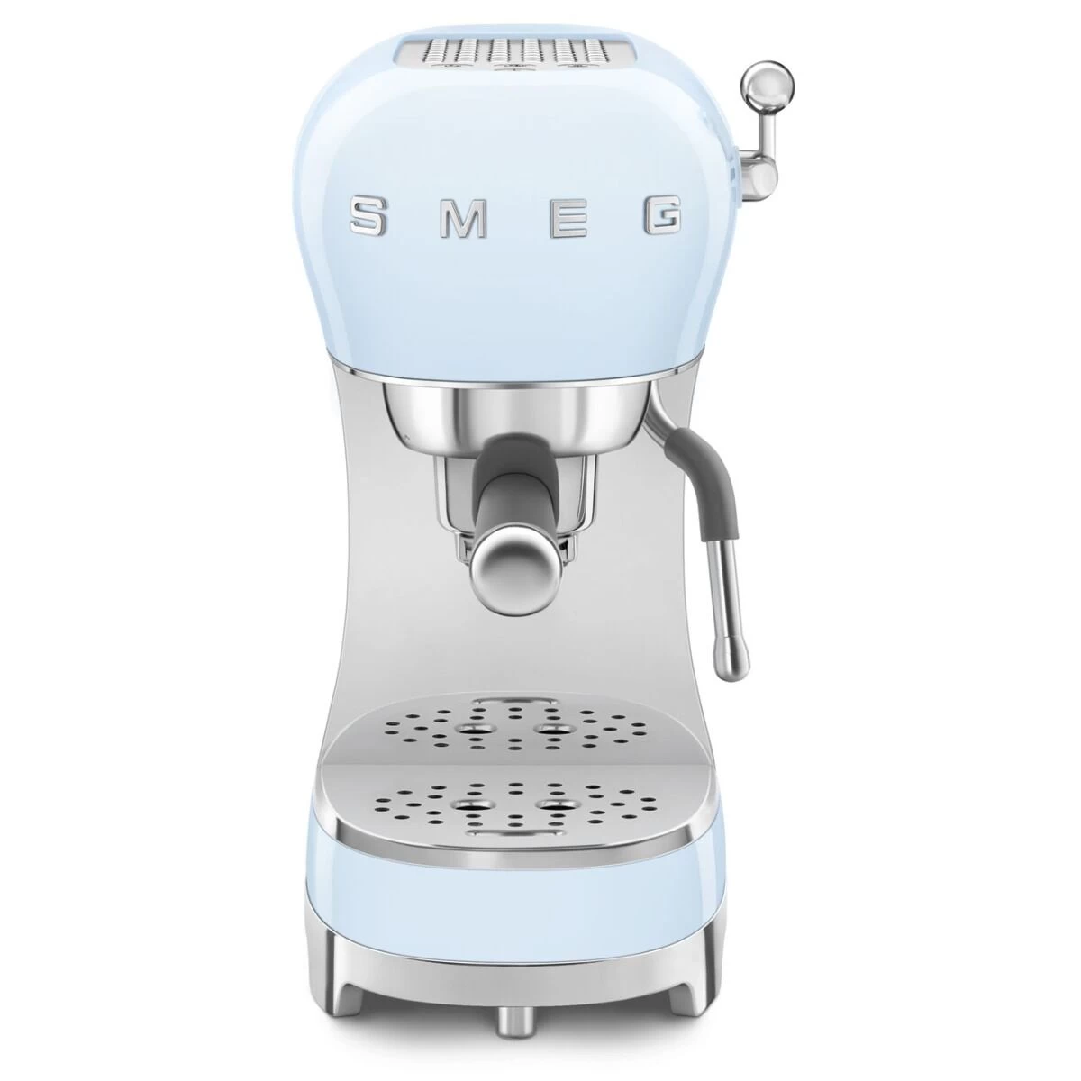 Smeg 50's Style Handmatige Espressomachine Pastelblauw 3 Smeg 50's Style Handmatige Espressomachine Pastelblauw