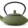 Bredemeijer Xilin Jing Theepot 1,25 Liter Gietijzer Groen -Thee En Koffie g002gr