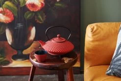 Bredemeijer Xilin Jing Theepot 1,25 Liter Gietijzer Rood -Thee En Koffie g002r g004r g005r mood image