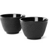 Bredemeijer Xilin Jing Mokken ø 8 Cm Gietijzer Zwart 2 Stuks -Thee En Koffie g004z 4