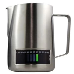 Latte Pro Melkkan Met Temperatuurindicatie 1 Liter Rvs