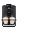 Nivona CafeRomatica 820 Volautomatische Espressomachine Mat Zwart/chroom -Thee En Koffie nivona nicr 820 front 2latte os rgb lr