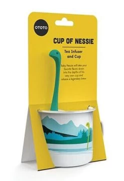 Ototo Cup Of Nessie Theeinfuser En Beker Kunststof/emaille Blauw 9 Ototo Cup Of Nessie Theeinfuser En Beker Kunststof/emaille Blauw -Thee En Koffie ot ot920 4