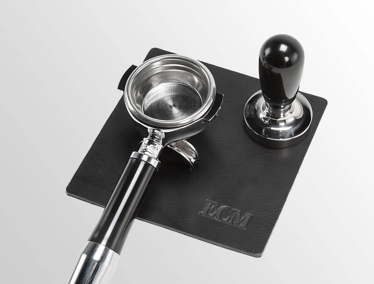 ECM Tamping Mat 17 X 17 Cm Leer Zwart 5 ECM Tamping Mat 17 X 17 Cm Leer Zwart - Afbeelding 3