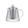 Cristel Darjeeling Theepot 1,2 Liter Rvs/glas -Thee En Koffie theiere darjeeling 12l cristel th120vd