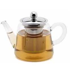 Cristel Jasmin Theepot 1,2 Liter Rvs/glas -Thee En Koffie theiere jasmin en verre 1 2 l th120vj theieres par cristel 1